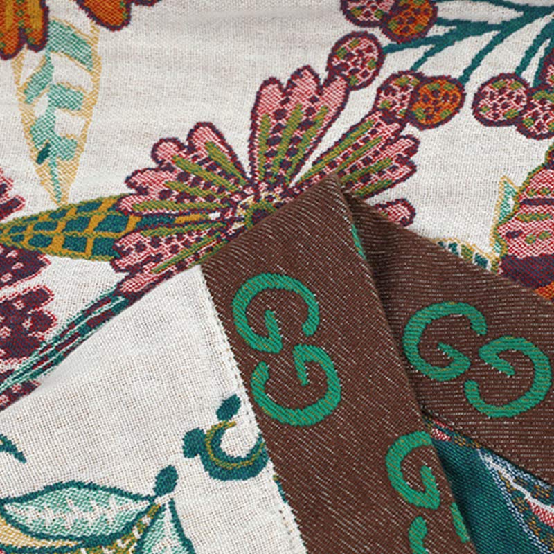 Morbida trapunta reversibile in cotone con motivo floreale di lusso. - image 10