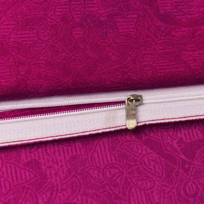 Copripiumino con federa a forma di fiore gioiello