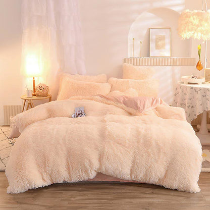 Set di biancheria da letto soffice, copripiumino e federa
