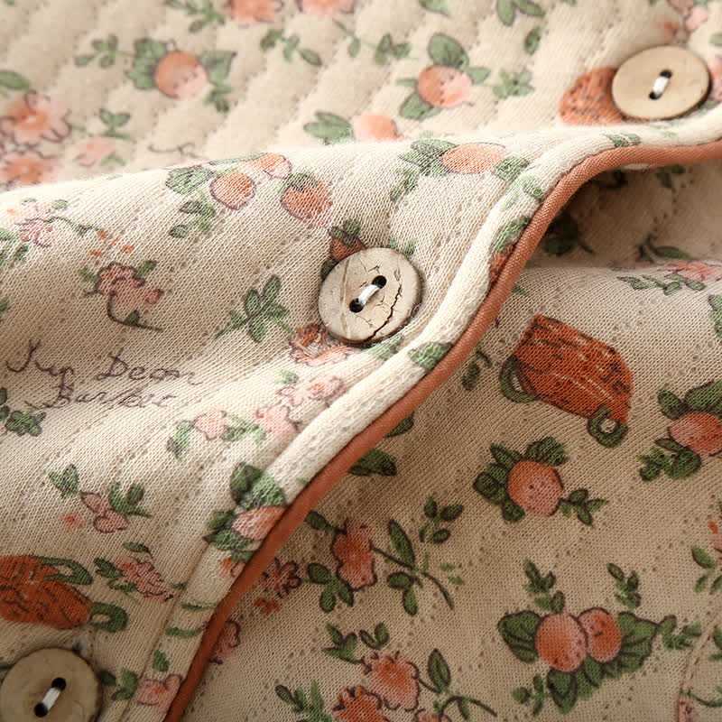 Completo da casa in cotone Rural Rose Air