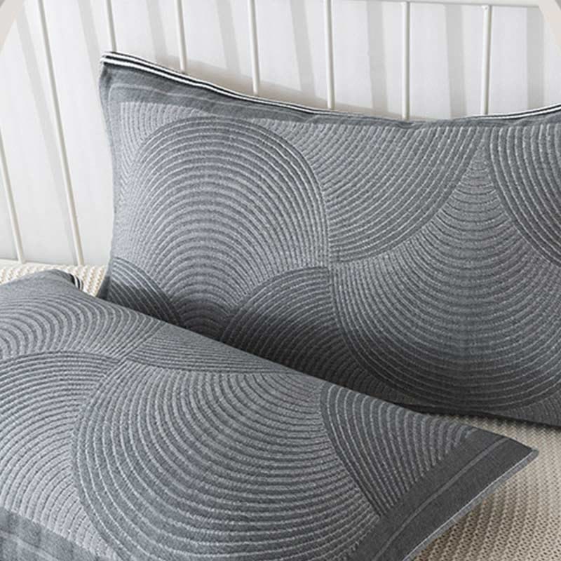 Cuscino asciugamano traspirante Ownkoti Circle Stripe (2 pezzi)
