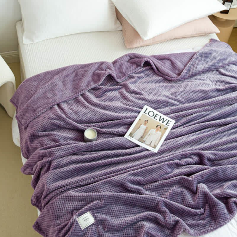 Coperta moderna, leggera e morbida