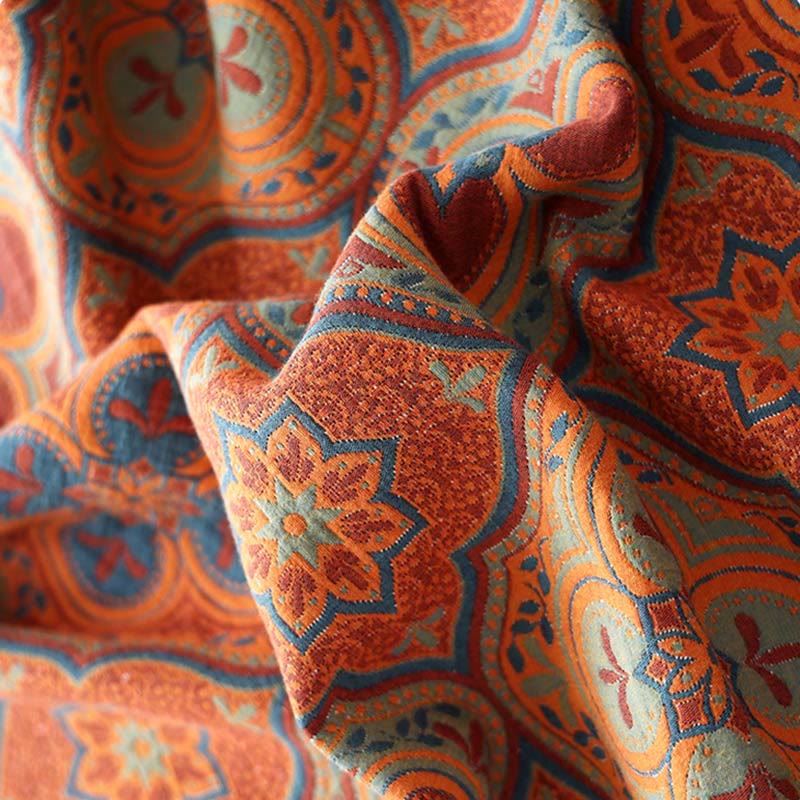 Trapunta reversibile in cotone con motivo a fiori di petalo - image 6