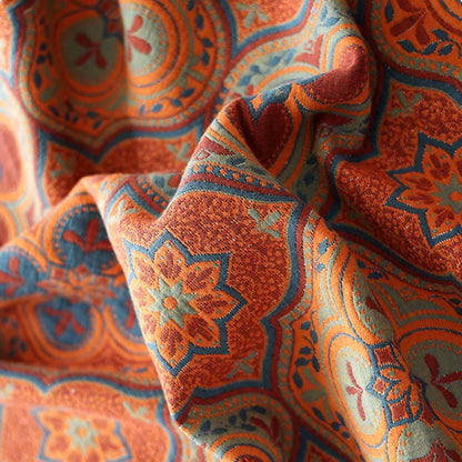 Trapunta reversibile in cotone con motivo a fiori di petalo - image 6