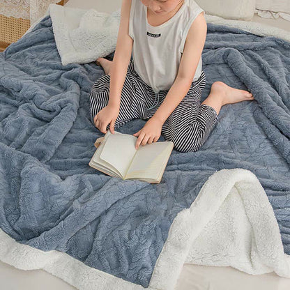Morbida e accogliente coperta reversibile - image 7