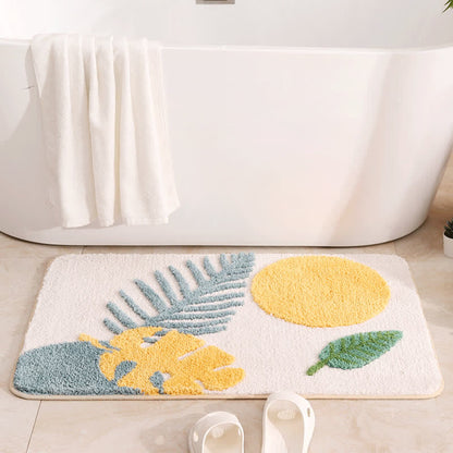 Tappetino da bagno antiscivolo assorbente per ambienti rurali