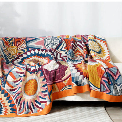 Coperta nordica Ownkoti, asciugamano reversibile per divano