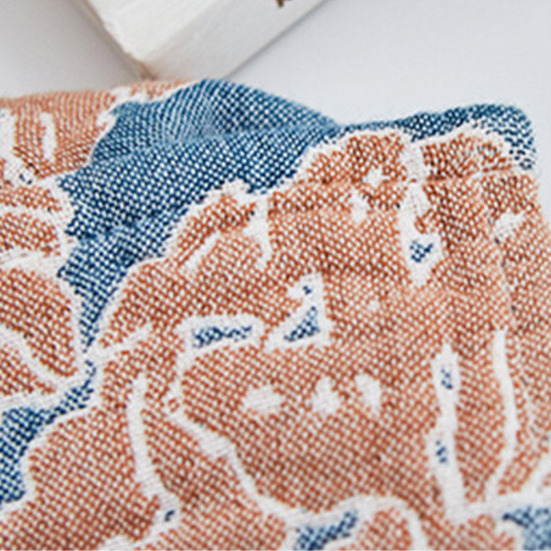 Cuscino decorativo in cotone con stampa floreale Ownkoti (2 pezzi)