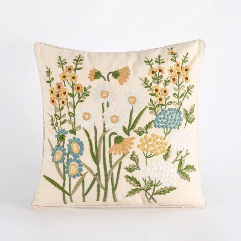 Federa per cuscino con motivo floreale vintage Ownkoti
