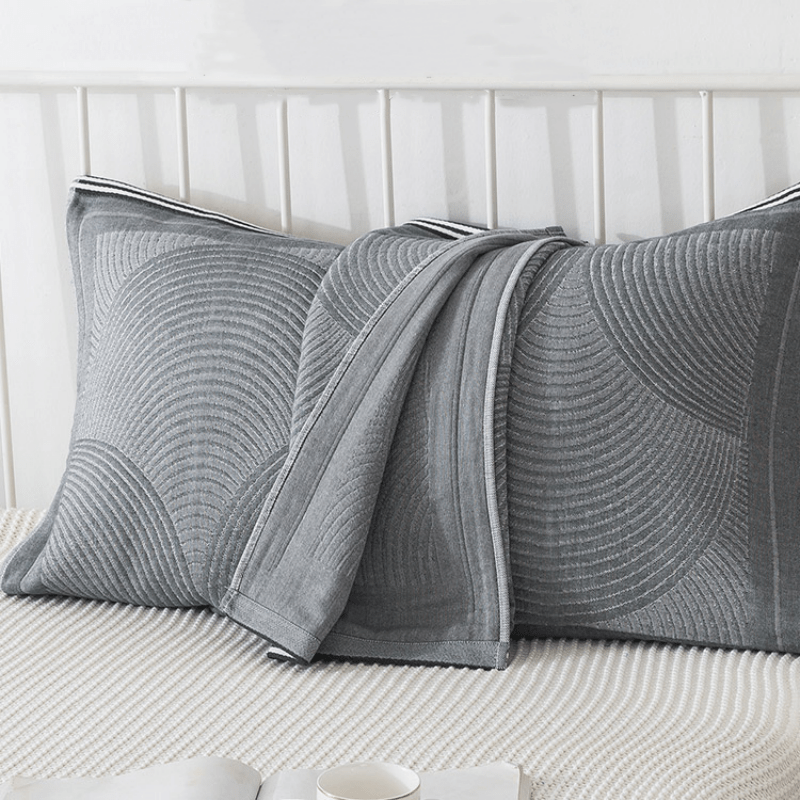 Cuscino asciugamano traspirante Ownkoti Circle Stripe (2 pezzi)