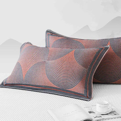 Cuscino asciugamano traspirante Ownkoti Circle Stripe (2 pezzi)