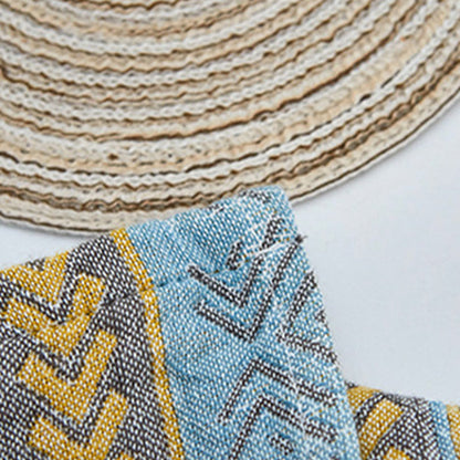 Cuscino decorativo in cotone giallo Ownkoti (2 pezzi)