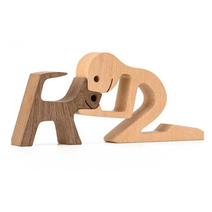 Decorazioni per la casa in legno fatte a mano di Ownkoti raffiguranti animali domestici
