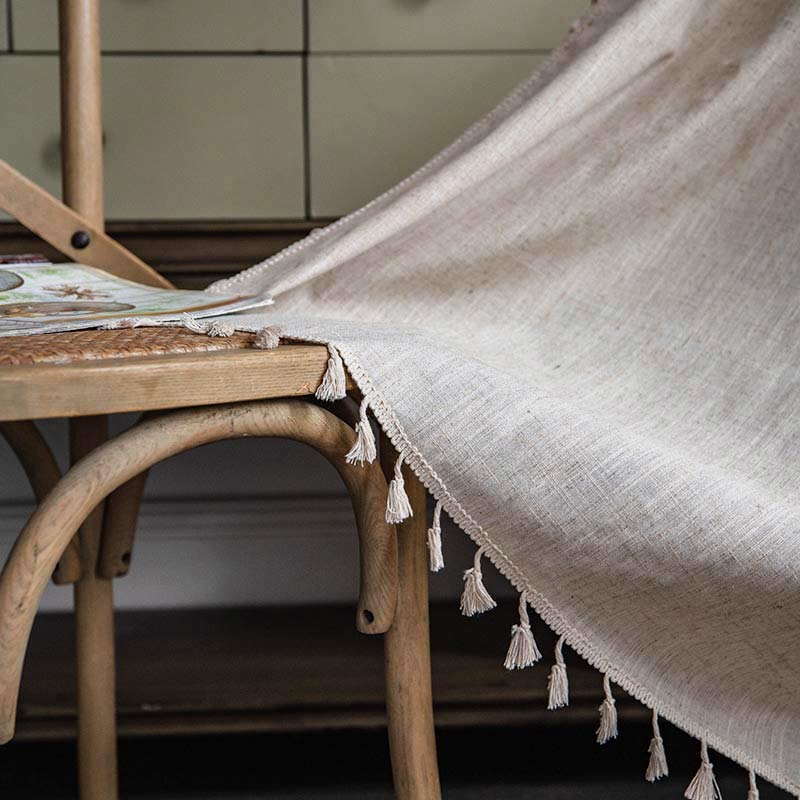 Tenda filtrante con nappa Boho Beige