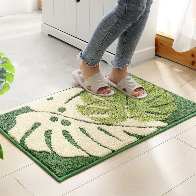 Tappeto d'ingresso antiscivolo morbido Ownkoti Palm
