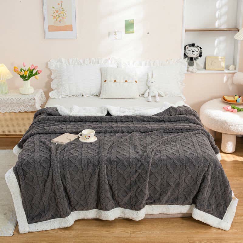 Coperta reversibile morbida e soffice Ownkoti
