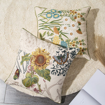 Federa per cuscino con motivo floreale vintage Ownkoti