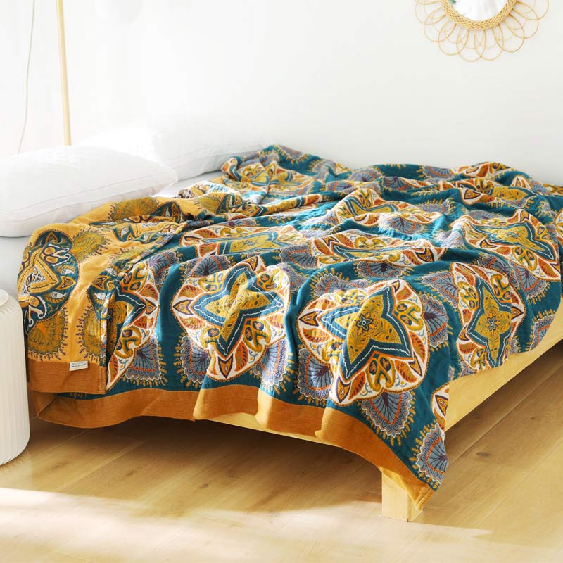 Trapunta leggera reversibile in cotone multicolore Ownkoti - image 7