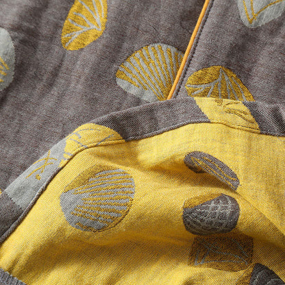 Lussuoso pigiama in cotone con revers
