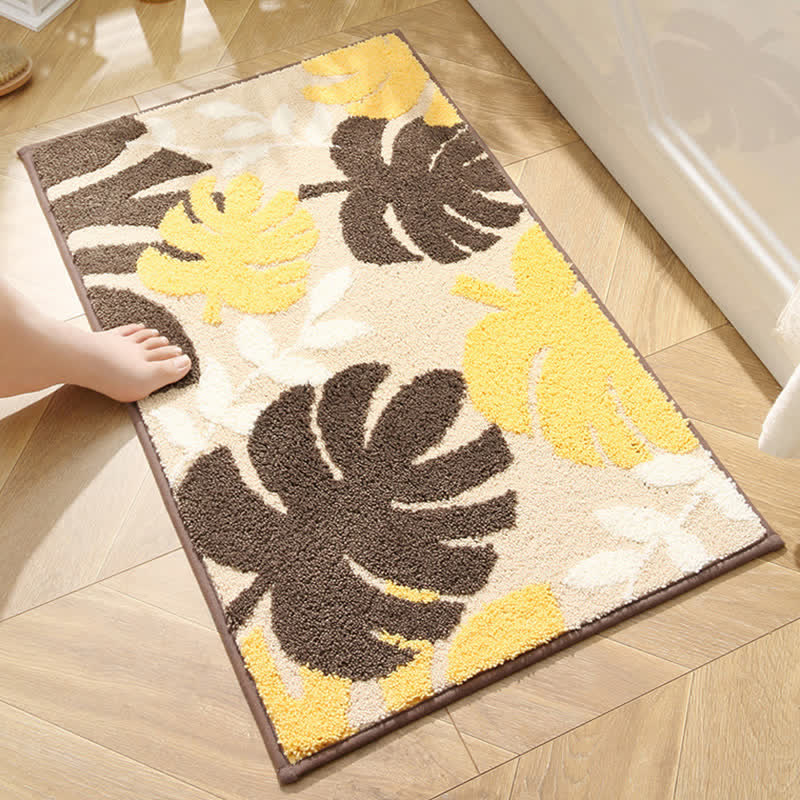 Tappeto d'ingresso antiscivolo morbido Ownkoti Palm