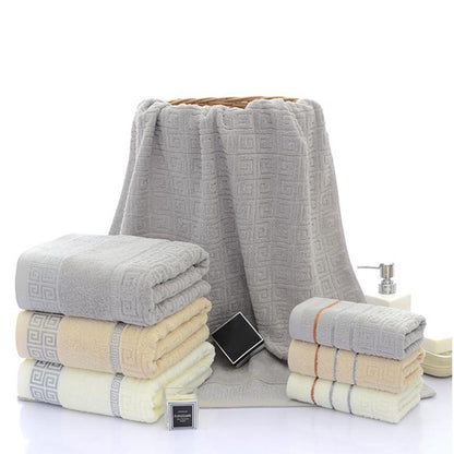 Set di asciugamani da bagno morbidi Ownkoti e asciugamani da spa
