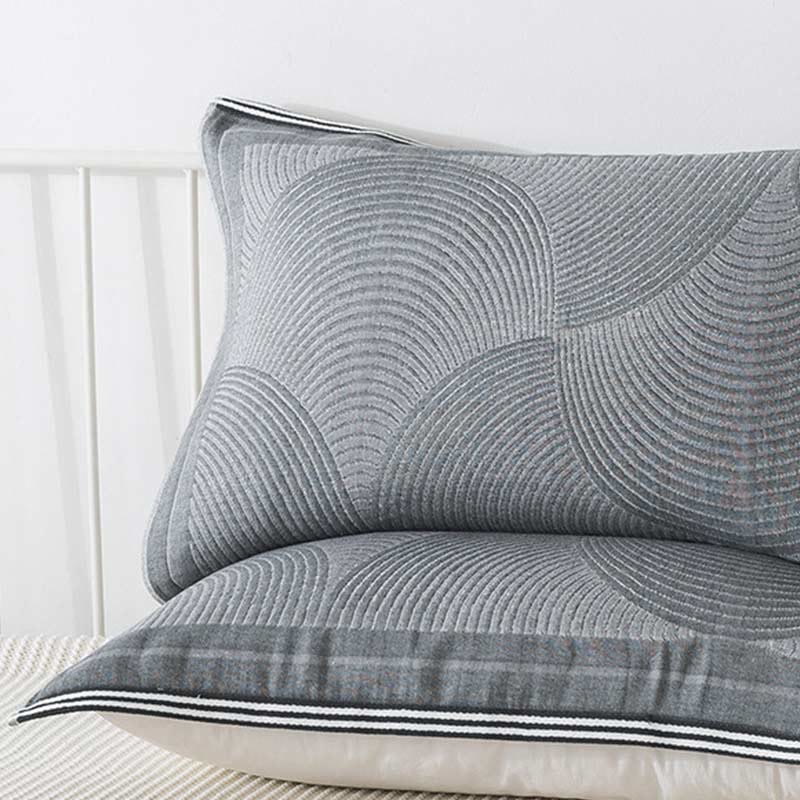 Cuscino asciugamano traspirante Ownkoti Circle Stripe (2 pezzi)