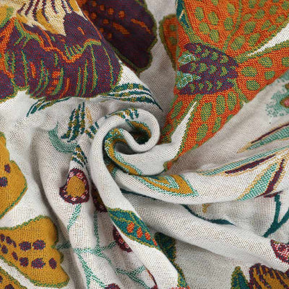 Morbida trapunta reversibile in cotone con motivo floreale di lusso. - image 7