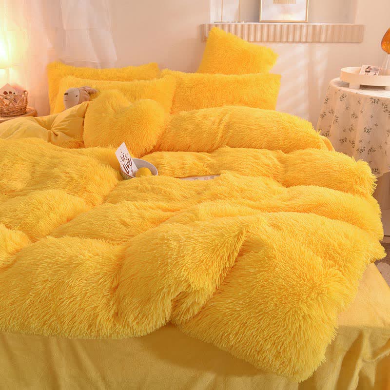 Set di biancheria da letto soffice, copripiumino e federa