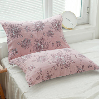 Cuscino in cotone con fiori Boho, a doppia faccia (2 pezzi)