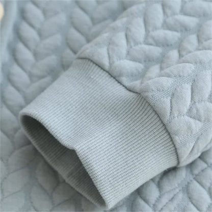 Pigiama semplice in cotone con scollo tondo
