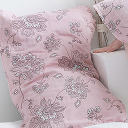 Cuscino in cotone con fiori Boho, a doppia faccia (2 pezzi)