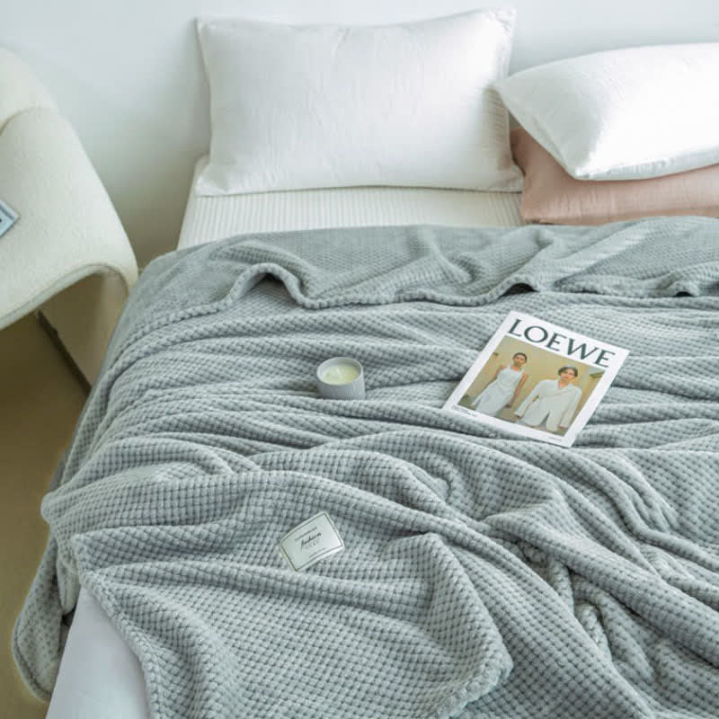 Coperta moderna, leggera e morbida