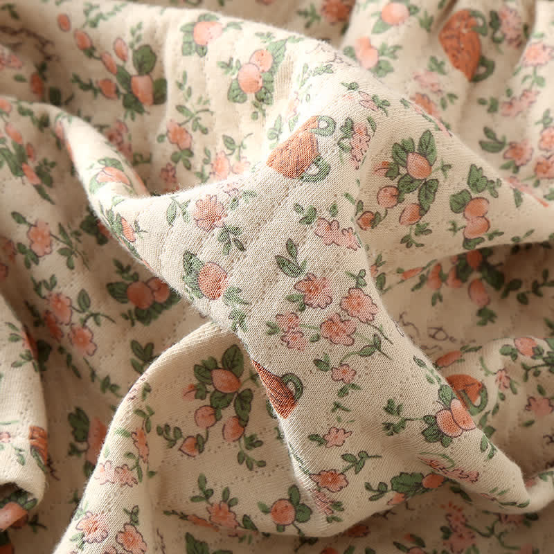 Completo da casa in cotone Vintage Rose Garden