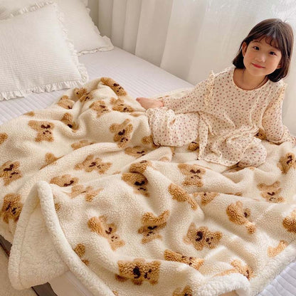 Coperta reversibile Ownkoti con simpatico orsetto