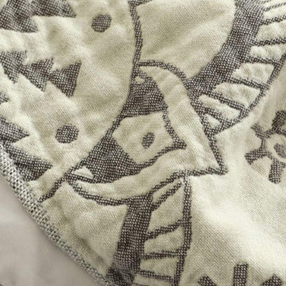 Trapunta reversibile in cotone con motivo floreale Ownkoti Chic Mandala