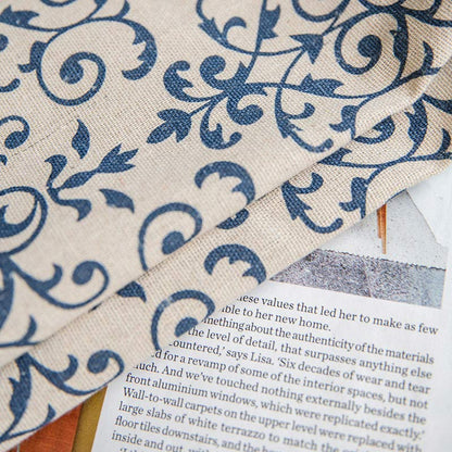 Tenda semi-oscurante con motivo Boho Blue di Ownkoti