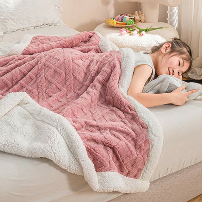 Coperta reversibile morbida e soffice Ownkoti