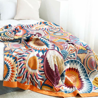 Coperta nordica Ownkoti, asciugamano reversibile per divano