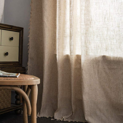 Tenda filtrante con nappa Boho Beige
