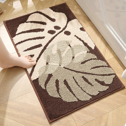 Tappeto d'ingresso antiscivolo morbido Ownkoti Palm