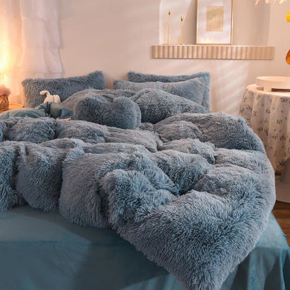 Set di biancheria da letto soffice, copripiumino e federa