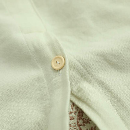 Federe per cuscino in cotone con mandala e bottoni (2 pezzi)